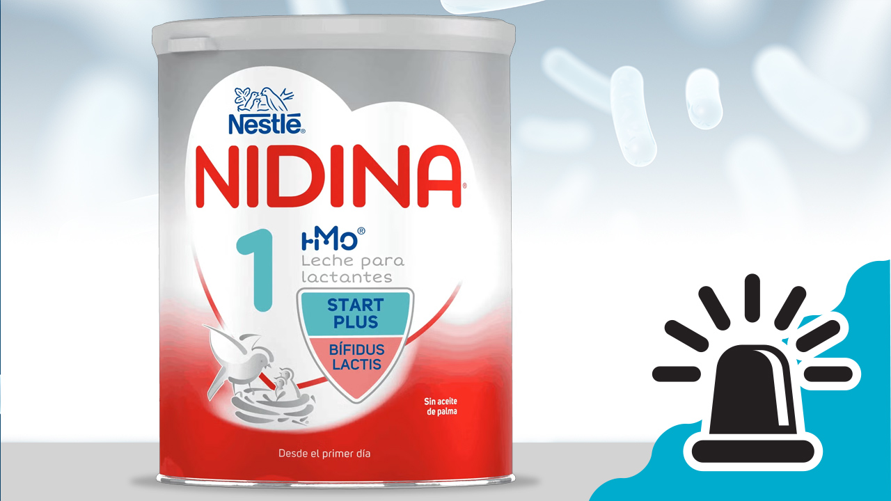 leche en polvo contaminada